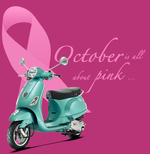 October is Breast Cancer Awareness Month for Vespa Orlando